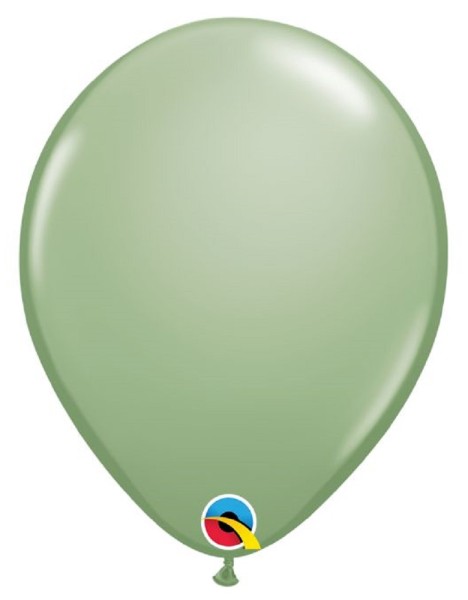 Qualatex Fashion Cactus 12,5cm 5 Inch Latex Luftballons Grün