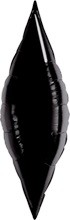 Taper Onyx Black Folienballon - 67,5cm