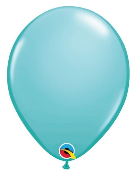 Qualatex Fashion Caribbean Blue 27,5cm 11 inch Latex Luftballons