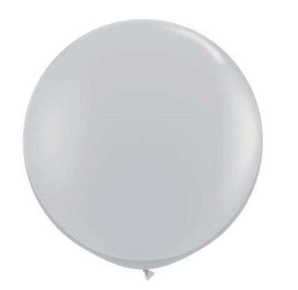 Qualatex Fashion Grey Grau 90cm 36 Inch Latex Riesenluftballons