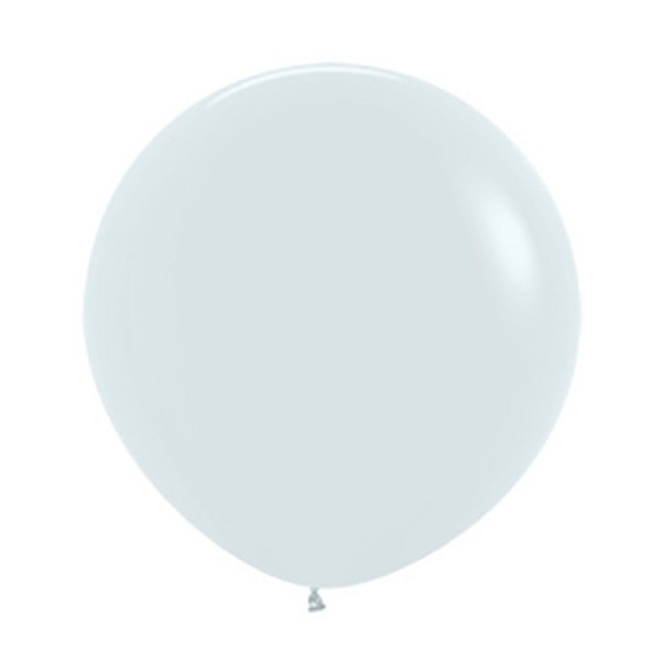 Sempertex 005 Fashion White (Weiß) 61cm 24" Latex Luftballons