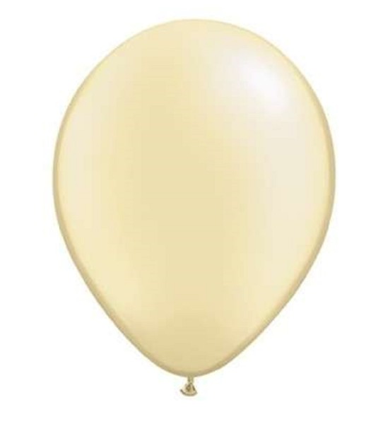 Qualatex Fashion Ivory Silk Elfenbeil Latex Luftballons 40cm 16 Inch