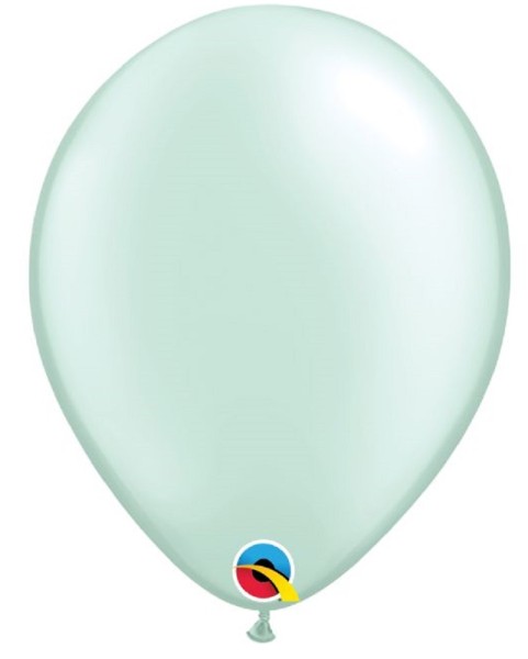 Qualatex Pearl Mint Green 27,5cm 11 Inch Latex Luftballons