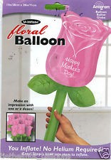 Rose Happy Valentine`s Day Folienballon - 28 x 71cm