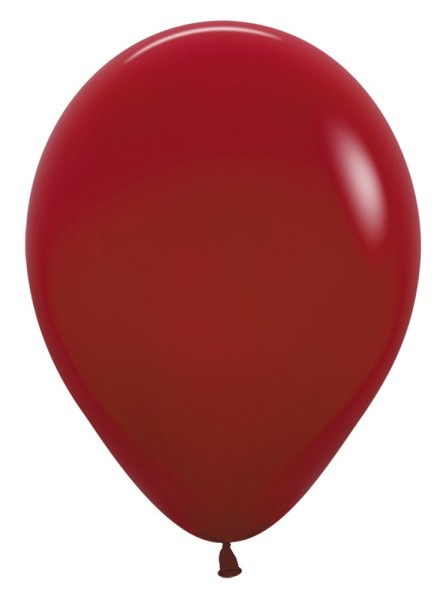 Sempertex 016 Fashion Imperial Red 30cm 12 Inch Latex Luftballons Rot