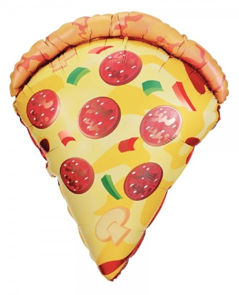 Folienballon Pizzastück 64cm 25"