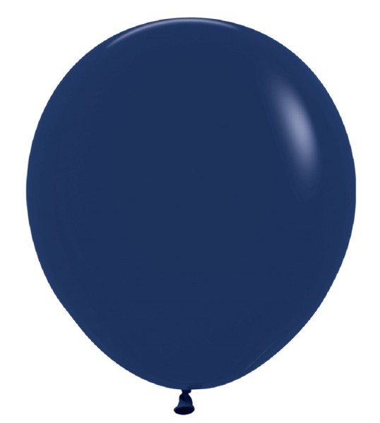 Sempertex 044 Fashion Navy Blue Blau 45cm 18" Latex Luftballons