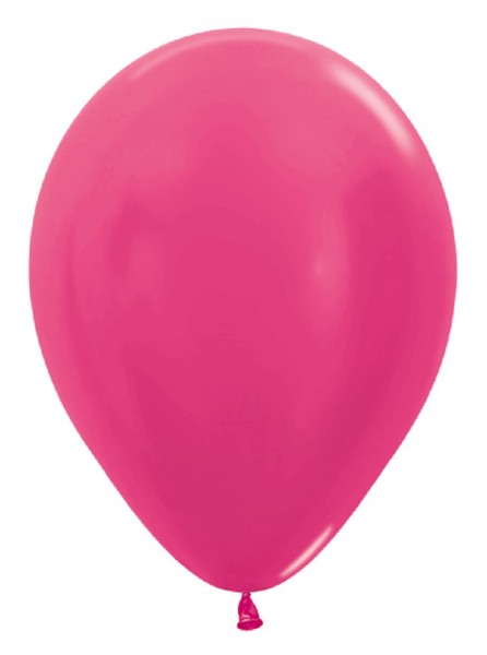 Sempertex 512 Metallic Fuchsia (Magenta) 12,5cm 5" Latex Luftballons