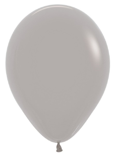 Sempertex 081 Fashion Grey 23cm 9 Inch Latex Luftballons Grau