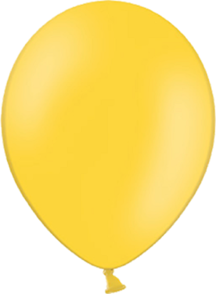 Belbal 117 Pastel Bright Yellow Gelb 12,5cm 5" Latex Luftballons