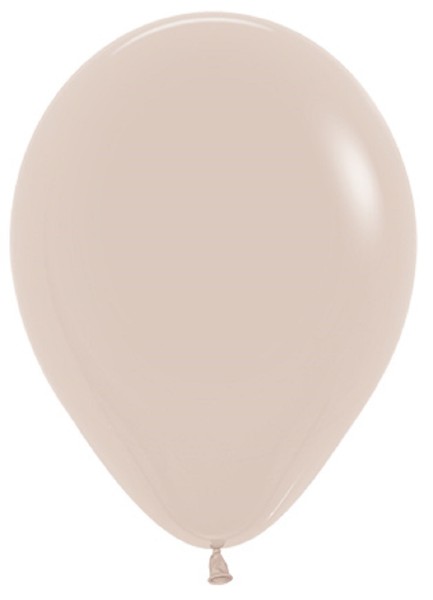 Sempertex 071 Fashion White Sand 30cm 12" Latex Luftballon