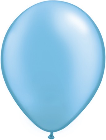 Qualatex Pearl Azure (Blau) 27,5cm 11" Latex Luftballons