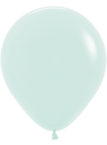 Sempertex 630 Pastel Matte Green Grün 45cm 18" Latex Luftballons