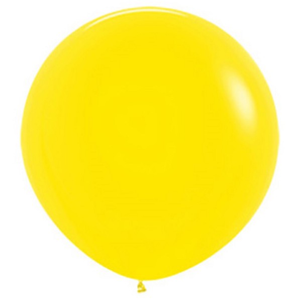 Sempertex 020 Fashion Yellow (Gelb) 61cm 24" Latex Luftballons