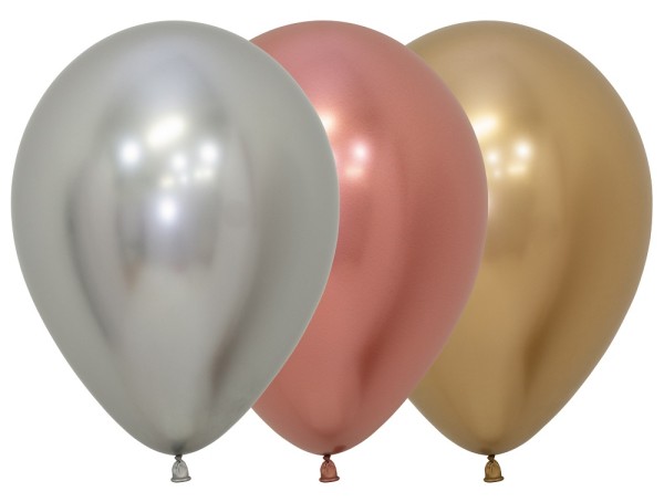 Sempertex Reflex Deluxe Assortment 30cm 12" Latex Luftballons