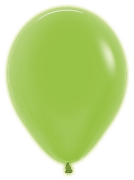 Sempertex 230 Neon Green 30cm 12 Inch Latex Luftballons Neon Grün