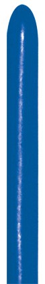 Sempertex 041 Fashion Royal Blue 260S Nozzle up Modellierballons Blau