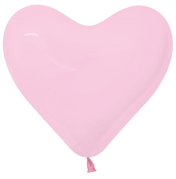 Sempertex Herz 009 Fashion Bubblegum Pink 40cm 16" Latex Luftballons