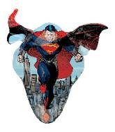 Fliegender Superman Comicfigur Folienballon - 104cm