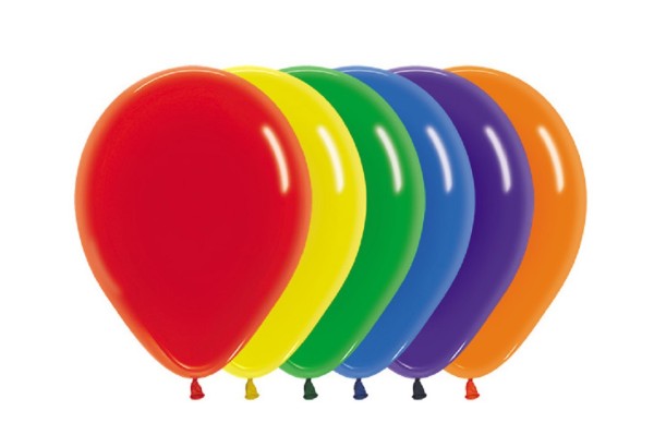Sempertex 300 Crystal Assorted 12,5cm 5" Luftballons