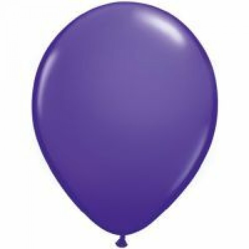 Qualatex Fashion Purple Violet (Lila) 12,5cm 5" Latex Luftballons