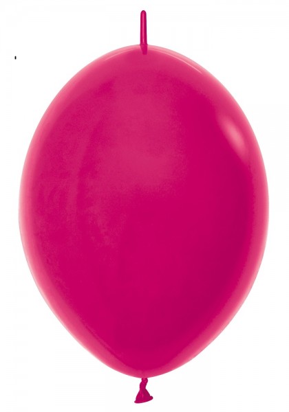 Link o Loon 014 Fashion Raspberry (Pink) 30cm 12" Latex Luftballons Sempertex