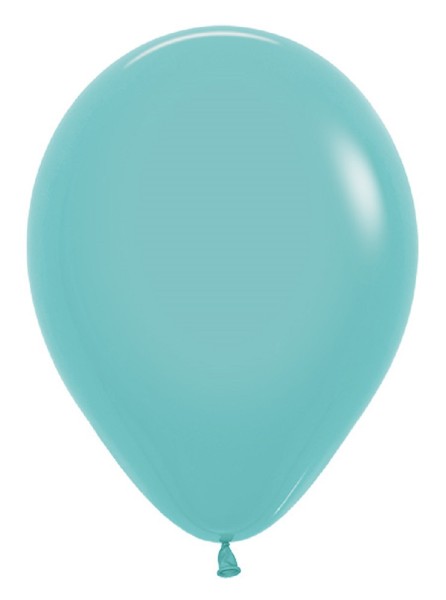 Sempertex 037 Fashion Aquamarine (Blau) 30cm 12" Latex Luftballons Aquamarina