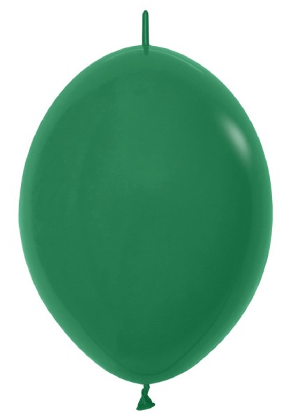 Link o Loon 032 Fashion Forest Green (Grün) 30cm 12" Latex Luftballons Sempertex