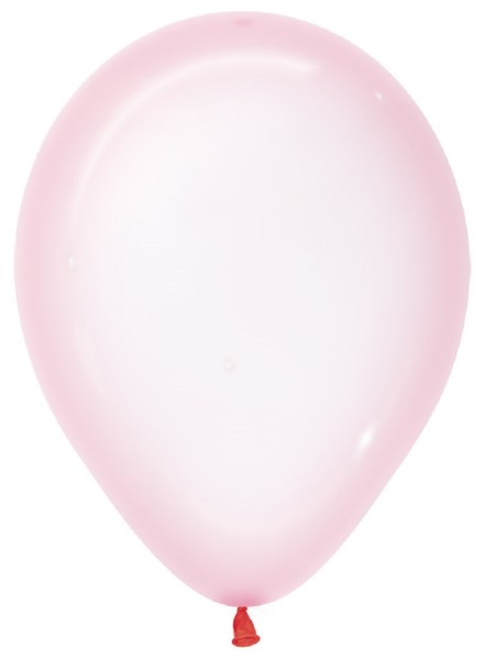 Sempertex 309 Crystal Pastel Pink 30cm 12" Latex Luftballons