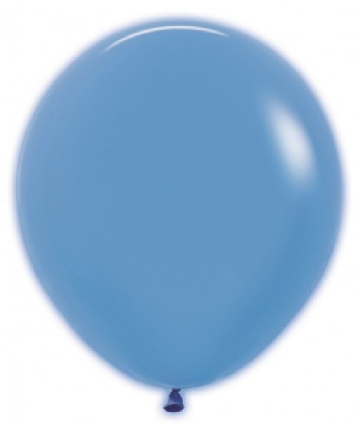 Sempertex 240 Neon Blue 45cm 18 Inch Latex Luftballons Blau