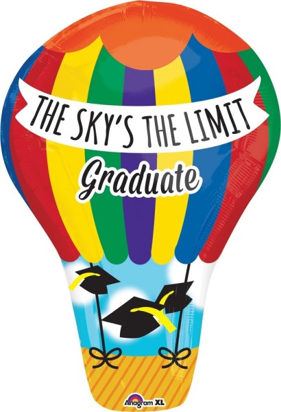 Graduate The Sky´s the Limit Folienballon 38 x 58cm