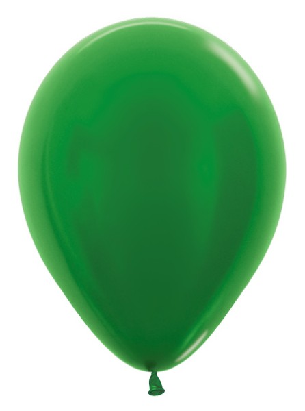 Sempertex 530 Metallic Green (Grün) 12,5cm 5" Latex Luftballons