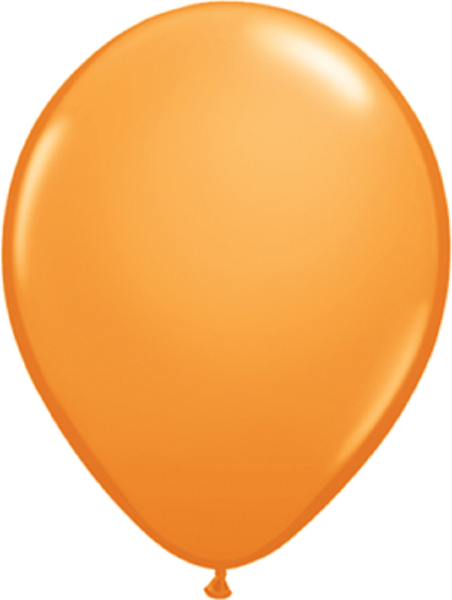 Qualatex Standard Orange 40cm 16" Latex Luftballons