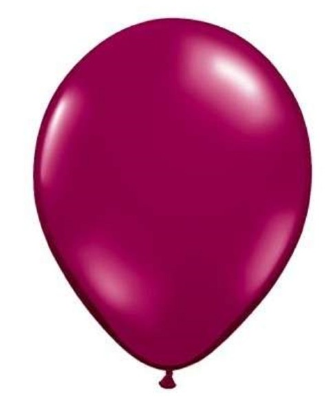 Qualatex Jewel Sparkling Burgundy 40cm 16 Inch Latex Luftballons