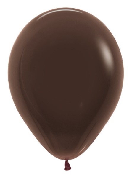 Sempertex 076 Fashion Chocolate Brown (Braun) 30cm 12" Latex Luftballon