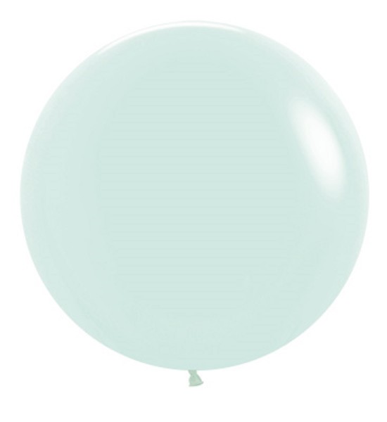 Sempertex 630 Pastel Matte Green Grün Latex Luftballons 60cm 24"