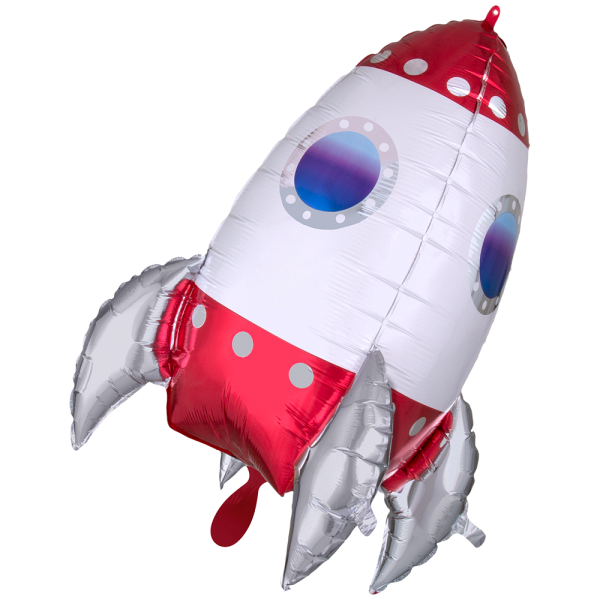 Rocket Ship Space Shuttle Folienballon - 73cm 29"