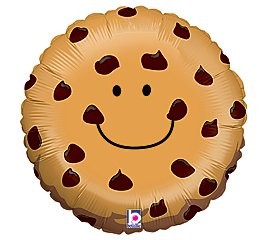 Schokoladen Cookie Folienballon 53cm 21"