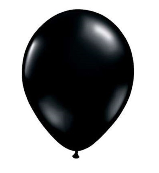 Qualatex Fashion Onyx Black Schwarz Luftballon 40cm 16 Inch