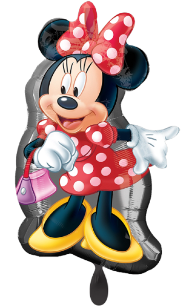 Minnie Mouse mit Handtasche Folienballon 81cm 32 Inch