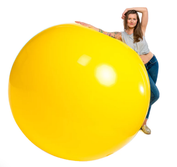 Tilco Gelb 183cm 72 Inch Latex Riesenluftballons