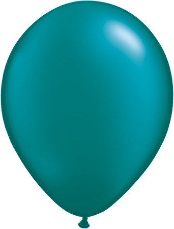 Qualatex Pearl Teal Blaugrün 12,5cm 5" Latex Luftballons