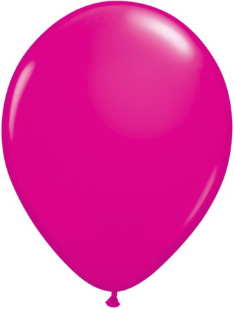 Qualatex Fashion Wild Berry (Pink) 12,5cm 5" Latex Luftballons