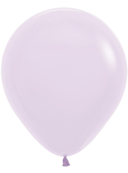 Sempertex 650 Pastel Matte Lilac Lila 45cm 18" Latex Luftballons