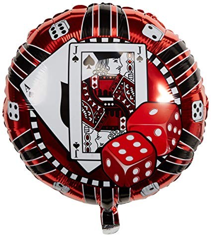 Poker / Casino Folienballon - 45cm