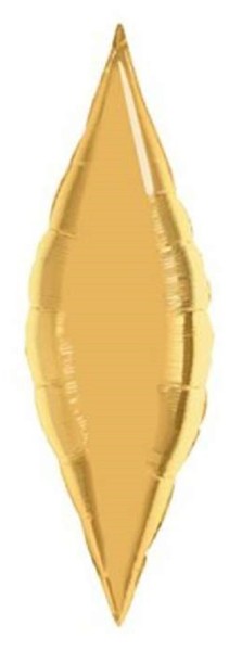 Taper Metallic Gold Folienballon - 67,5cm