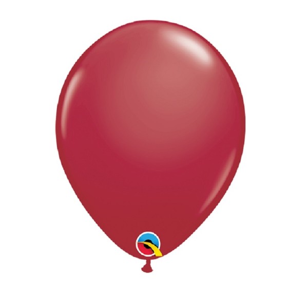 Qualatex Fashion Maroon 12,5cm 5" Latex Luftballons