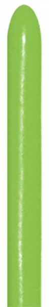 Sempertex 031 Fashion Lime Green 260S Nozzle up Modellierballons Hellgrün