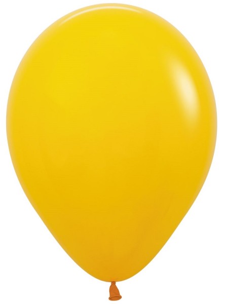 Sempertex 021 Fashion Honey Yellow 30cm 12 Inch Latex Luftballons Honiggelb