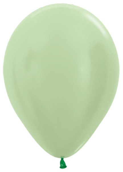 Sempertex 430 Satin Pearl Green (Grün) 30cm 12" Latex Luftballons